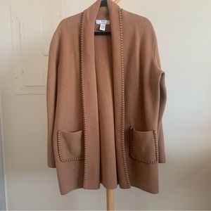 Womens Tan Coat Size XL